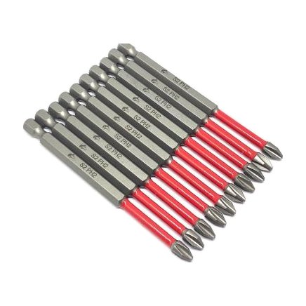 Bit PH 1/4" S2 impact grade