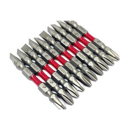 Bit PH2/SL6 1/4" S2 impact grade