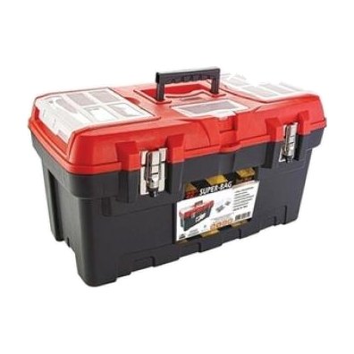 Cutie din plastic pentru scule cu lacăt metalic