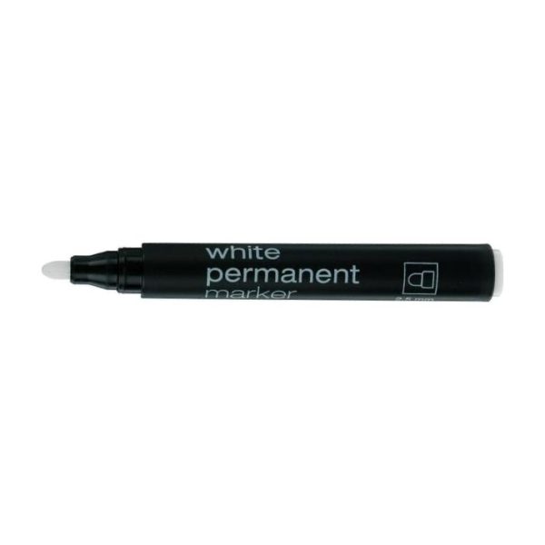 Marker alb permanent cent 8586