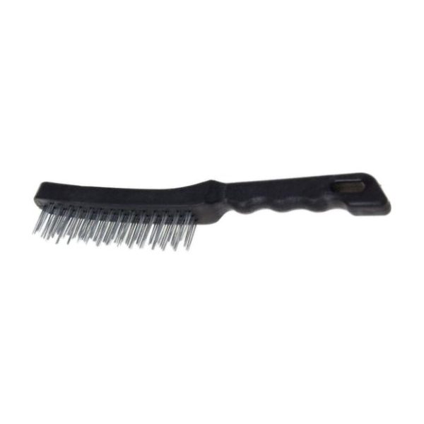 Perie de sârmă mâner plastic curba