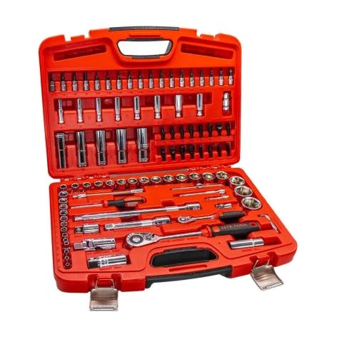 Set chei tubulare 1/4"+1/2" și biți cu clichet